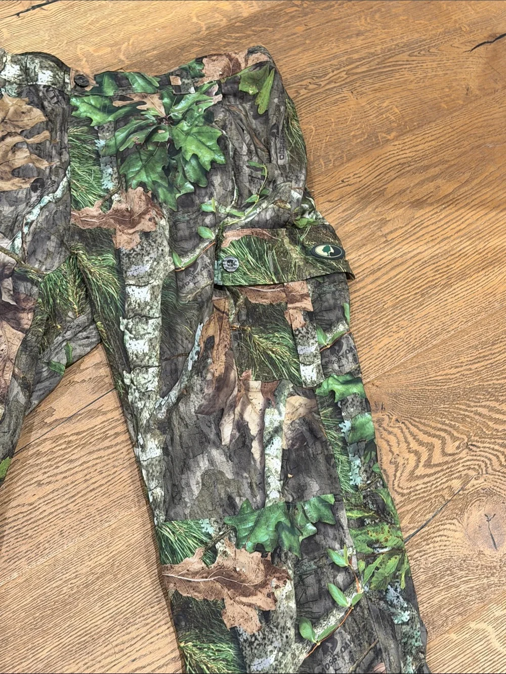 Mossy Oak Men's tibbee flex tech Camouflage Cargo Pants large